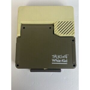 Vintage 1986 VTech Talking Whiz Kid, Works, No Cards